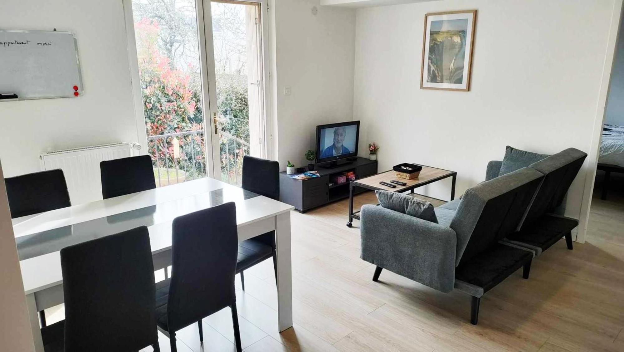 Appartement Cosy 2 Chambres Avec Jardin Les Ponts-de-Cé Buitenkant foto